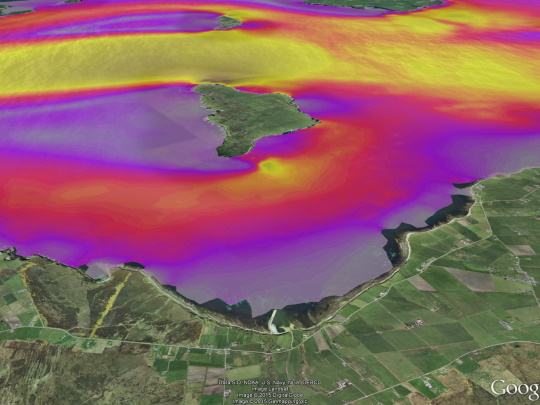 Pentland Firth wave and tidal model