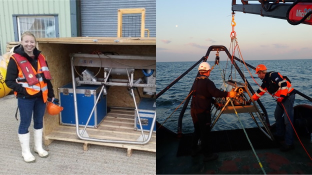 Camera equipment used for black bream surveys in the Kingmere MCZ